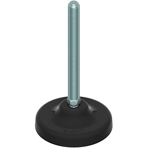 Martin Piede Zincato Base Plastica Snodato 30° D.MM105 M16/M20 - MARTIN